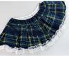 Lussurioso Set Lingerie Uniforme JK con Lacci, Top Aperto Davanti e Minigonna