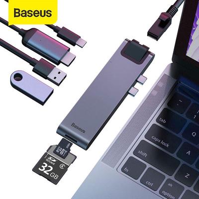 3.1 Type C HUB to HDMI Converter Adapter 3 in 1PD Charging Port 4K 3D PD For Mac