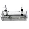 Storage Rack Large Capacity Strong Load-bearing Simple Installation Clamp Mount Wire Management Under-Desk Cord Organizer