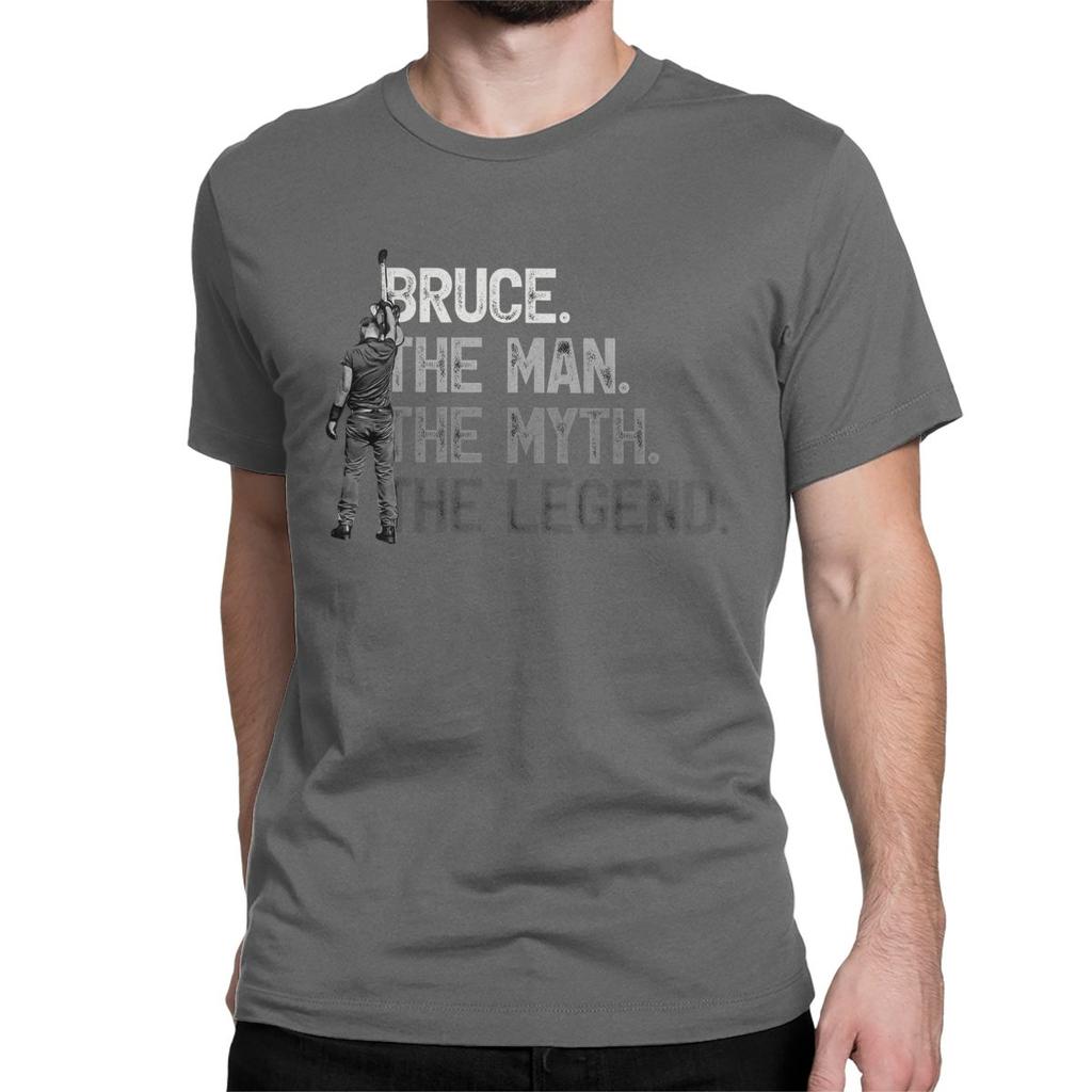 Men Women T-Shirts Bruce The E Street Band Springsteen Thunder Road Novelty Cotton Tees Short Sleeve T Shirt Crew Neck Tops