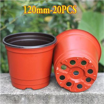 About 100 Pcs Plastic Garden Nursery Pots Flower Pot Seedlings Garden Nursery Pots Flower Pot