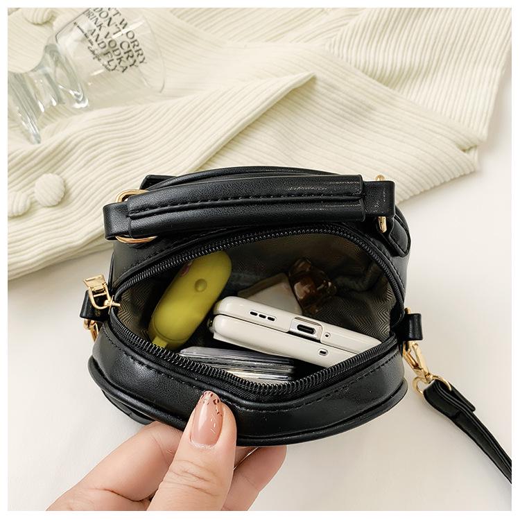 2024 Winter Fashion Cute Women's Small Handbag: Casual Fresh Student Children's Shoulder Crossbody