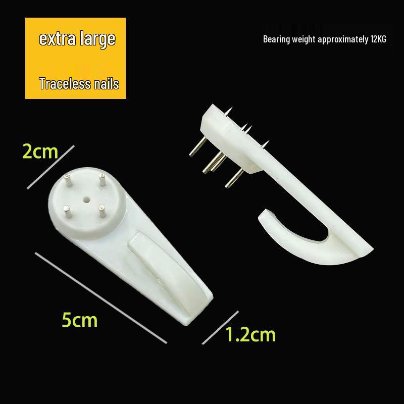 Small Invisible Seamless Wall Hooks for Picture Frames and Photo Walls