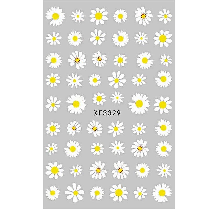 

3D наклейки для дизайна ногтей, 1лист