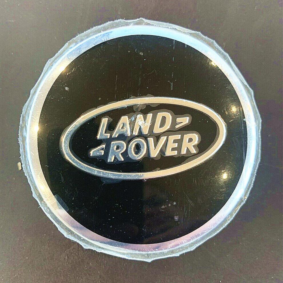 New 4 X LAND ROVER CENTRE CAPS BLACK RANGE ROVER SPORT EVOQUE DISCOVERY 63mm