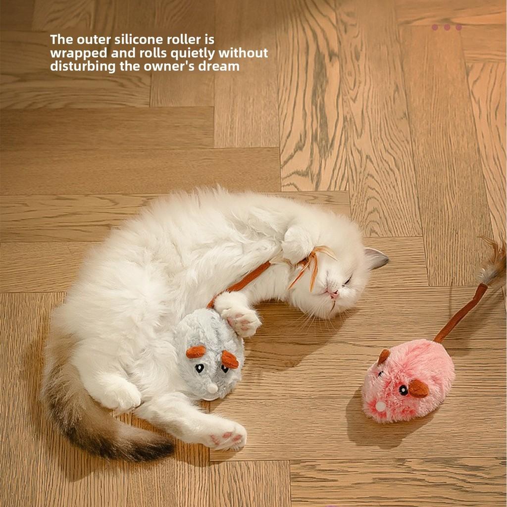 Mouse Electric Simulation Cat Dog Pet Entertainment Toy With Sound Function