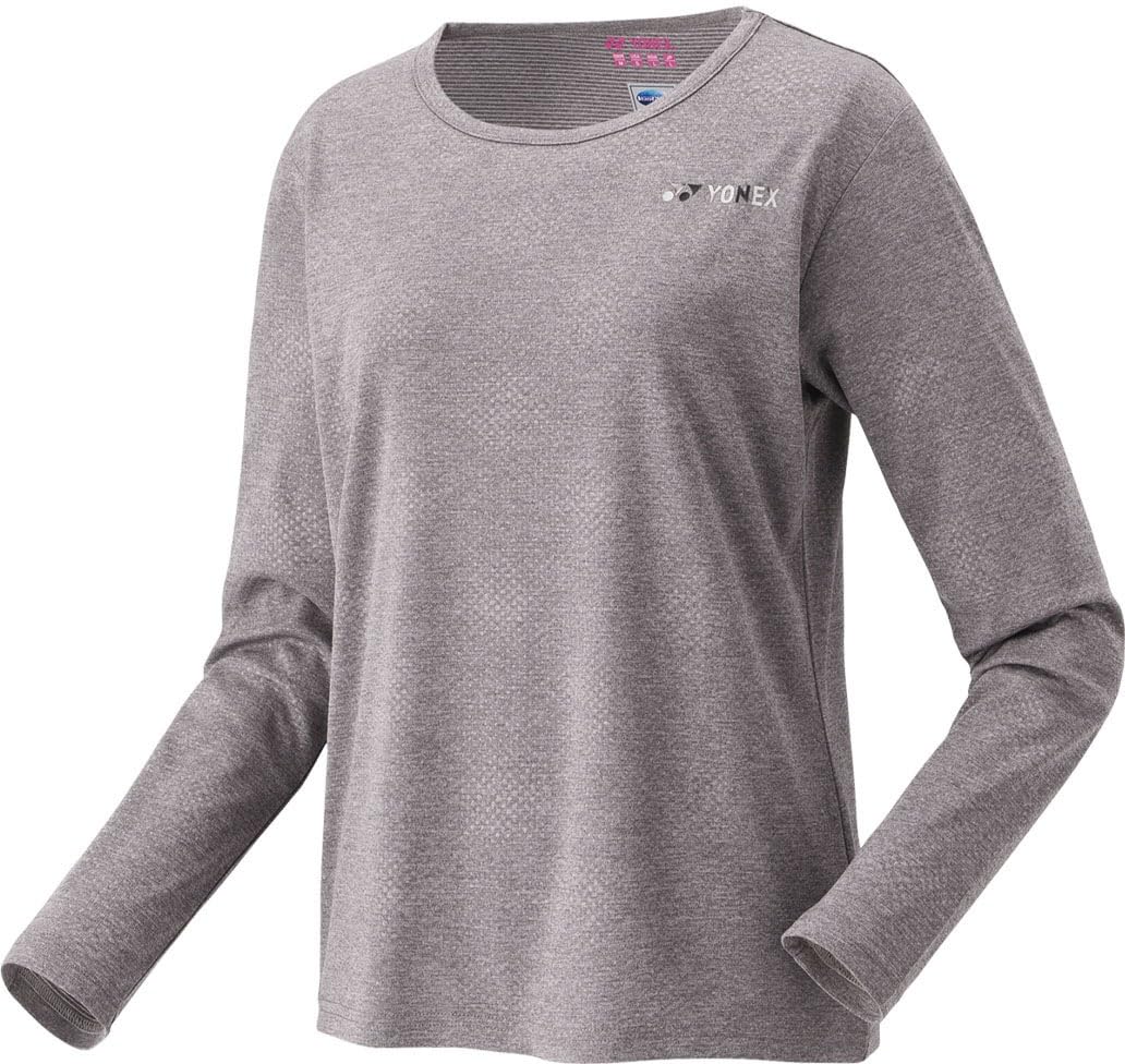 

Yonex Long Sleeve Gray Women s T-Shirt, (010)
