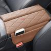 Center Console Armrest Box Cover Pad For Mercedes Benz A B CLA GLB GLA EQA EQB Class Leather Anti-Scratch Armrest Cushion