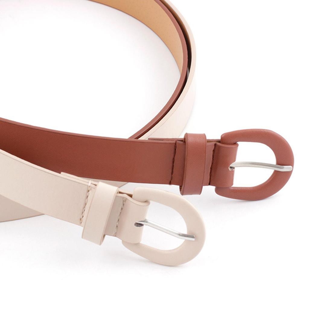 Light Belt Thin Ladies Luxury Elastic Vintage Pu Leather Thin All Match Adjustable Womens Waist Seal Belt For Coat Ema