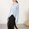 Loose V-neck Long Sleeve Women's Sun Protection T-shirt - Plus Size Summer Riding Top, Korean Style