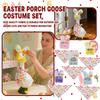 Christmas Party Porch Costume Pet Clothing Set Holiday Decoration