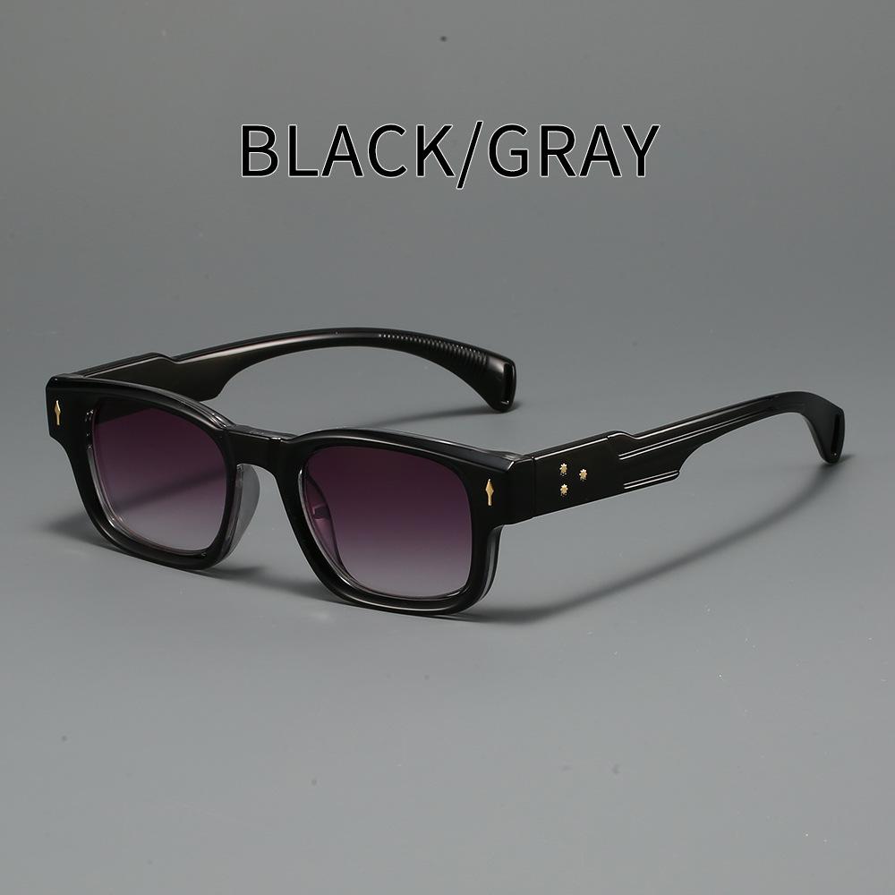 New Fashionable HD Square Frame Men's Reading Glasses Retro Outdoor Neutral High Quality Multi Color Anti Blue Light Glasses