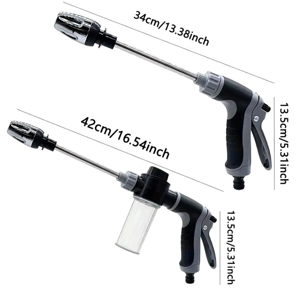 High Pressure Washer, High-Pressure Garden Water Hose Nozzle Sprayer, Garden Water Hose Nozzle Adjustable Fits Any Garden Hose