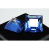Natural Blue Sapphire Loose Gemstone 20.50 ct Pair Square Shape September Birthday Birthstone