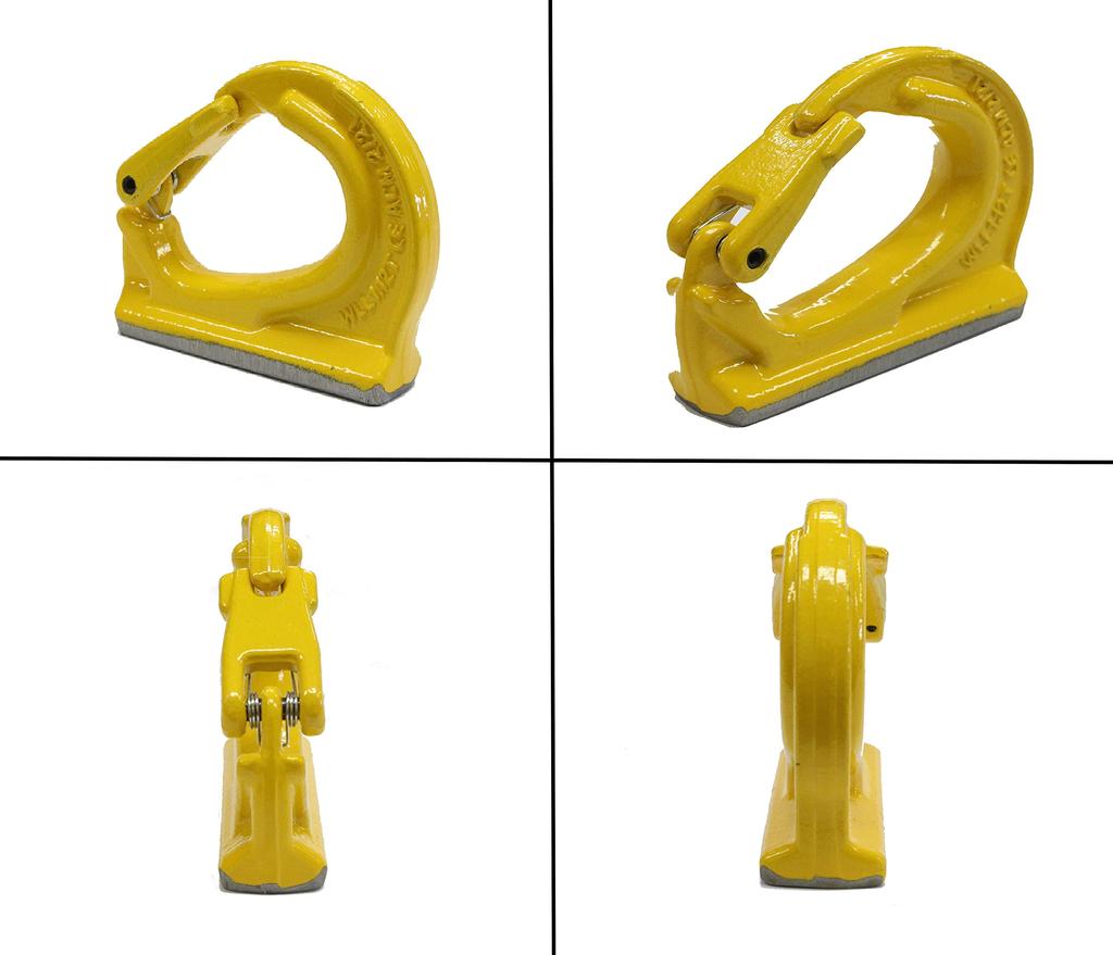 CE and ISO9001 lifting bucket hook for construction welding hydraulic certified, 1-ton machinery, hook, backhoe, excavator, etc.