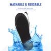 Unisex Heated Insoles USB Electric Washable Adjustable Cozy Warm Shoe Pads for Winter Skiing Camping