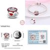 Red Copper Pomegranate Lipstick Apple Ladybug Playing Cards Charms Beads 3Mm Diy Fine Jewelry