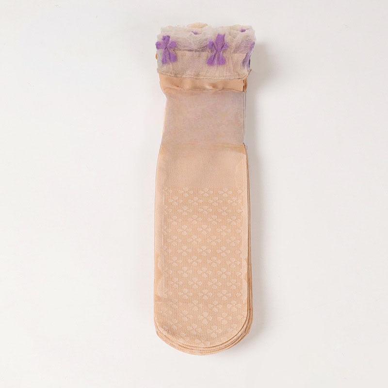 

Women s Summer Thin Breathable Invisible Anti Hook Wire Wear Non Slip Tube Silk Socks 1 pair