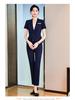 Premium Women's Summer Short-Sleeve Suit Set - Elegant Skirt Suit for Professional and Stylish Workwear