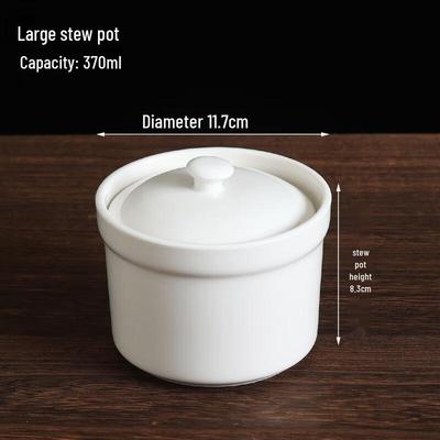 Zhaoran Ceramic Double-Boiler Stew Pot