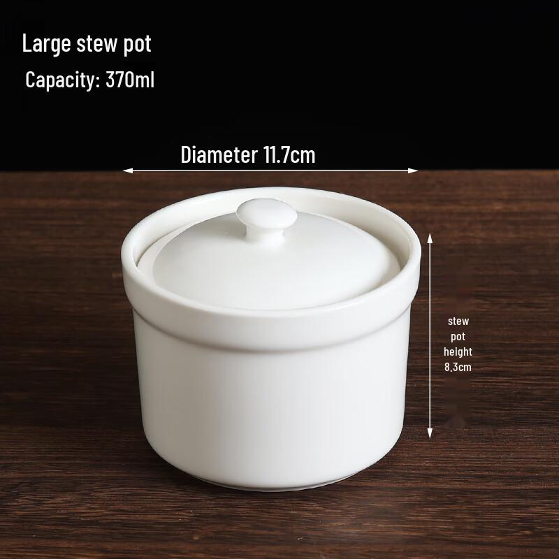 Zhaoran Ceramic Double-Boiler Stew Pot