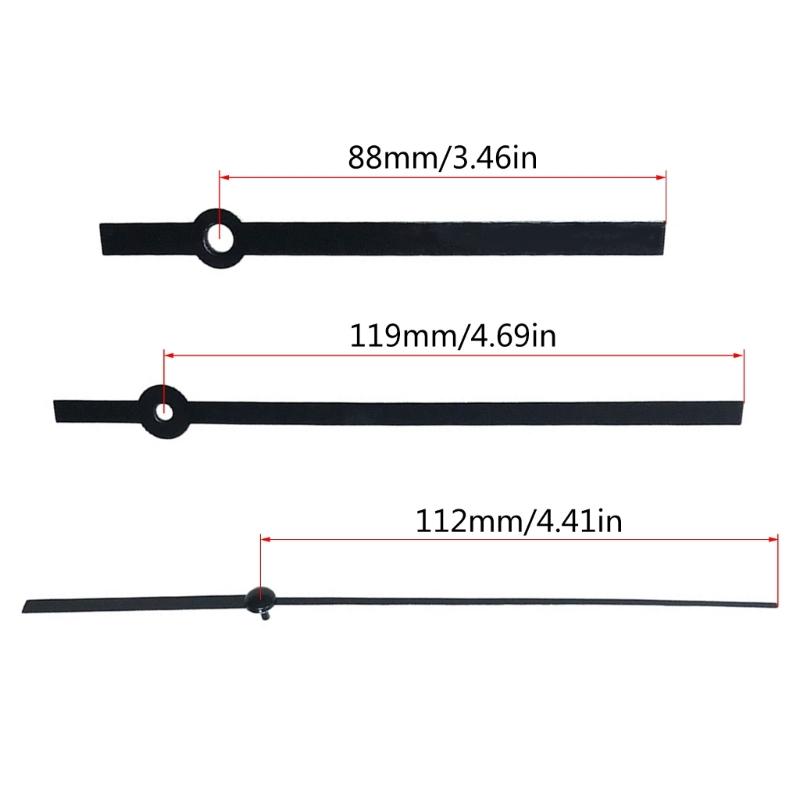 Clock Hands Repair Kit Wall Clocks Quartz Movement DIY Supplies for Beginners Starters Handmade Accessories