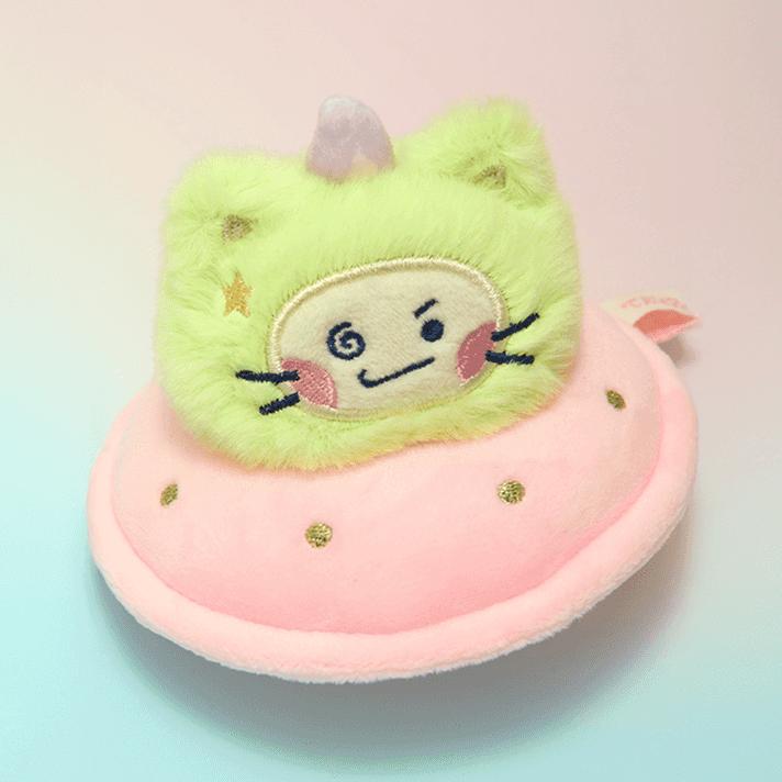 TREASURE TRUZ Planet Mini Plush Key Ring