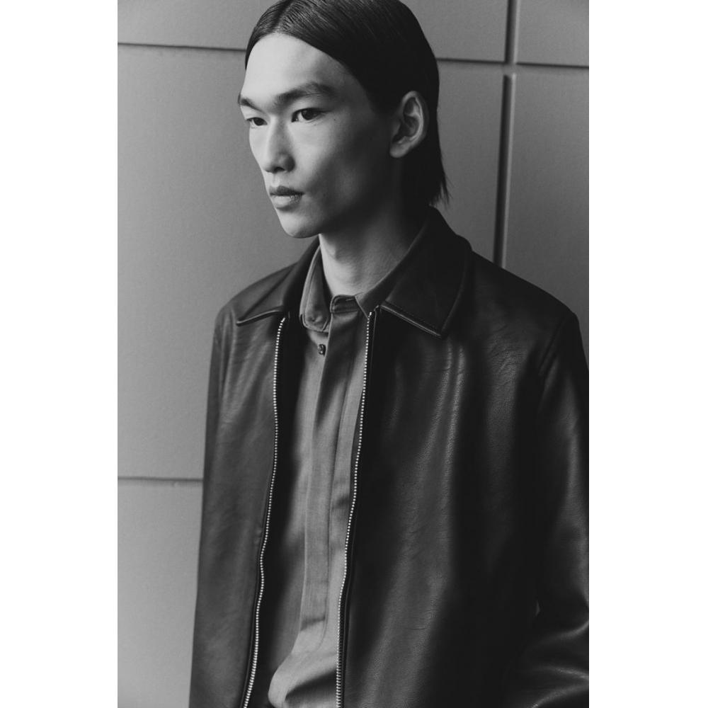 H M Regular Fit Jacket Black