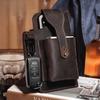 Crazy Horse Leer Telefoon Tas Sport Tactische Heuptas Vintage Echt Leer Heren Heuptas