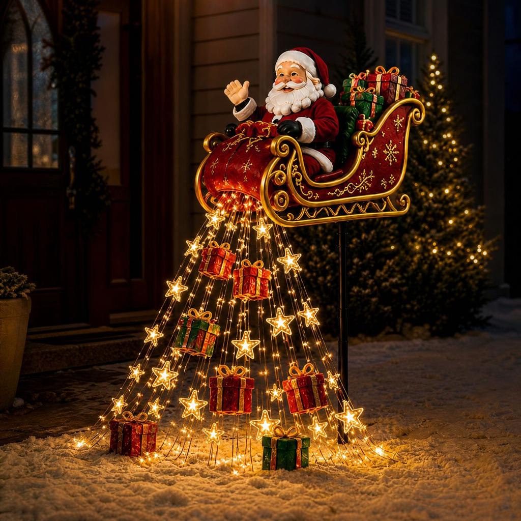 Outdoor Christmas Lights for Yard Decoration