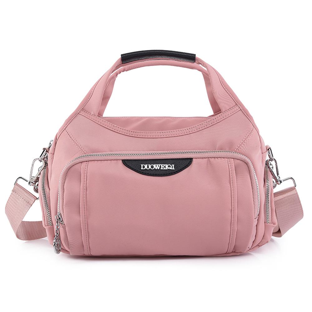 Modische Ein-Schulter-Tasche, Leichte Handtasche mit großem Fassungsvermögen, Wasserabweisende Umhängetasche für Reisen und Shopping