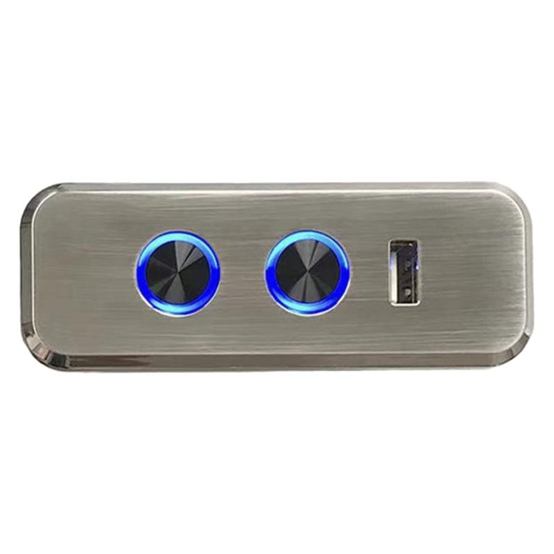 Modern Motorized Recliner Remote Control Build In USB Chargers ABS Electric Couch Controllers Square for Mobile Devices 1