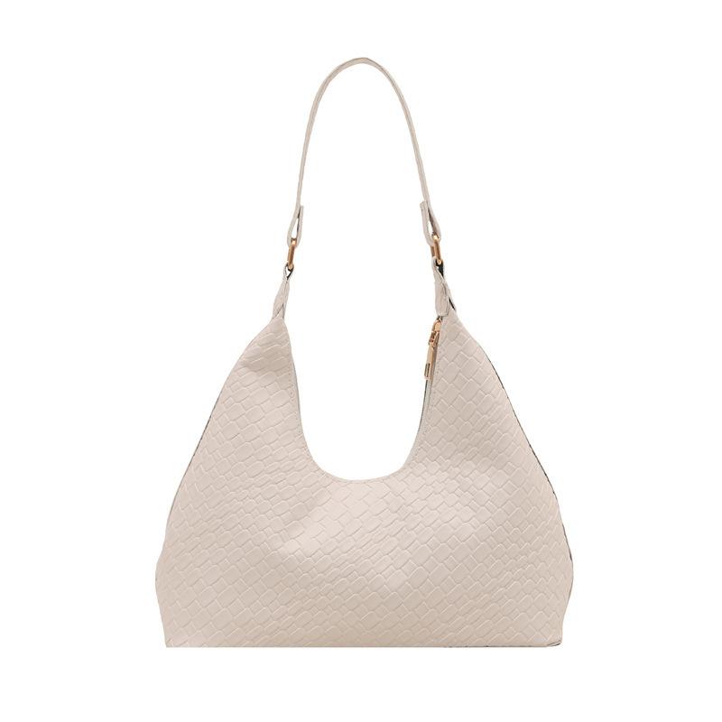 Solid Color Casual Large Capacity Fashion 2025 Retro New Beautiful Armpit Bag Shoulder Handbag Women's Bag