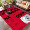 Budweiser Print Rug, Washable Floor Carpet, For Entryway Dorm Laundry Room Office Study, Home Decor Birthday Christmas Gift