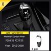 For BMW 1 2 Series F20 F21 F22 F23 Carbon fiber Car Control CD Panel Cover Trim Air conditioning Outlet Frame Decoration Sticker LNYCP1