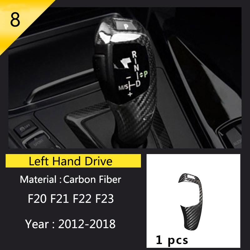For BMW 1 2 Series F20 F21 F22 F23 Carbon fiber Car Control CD Panel Cover Trim Air conditioning Outlet Frame Decoration Sticker LNYCP1