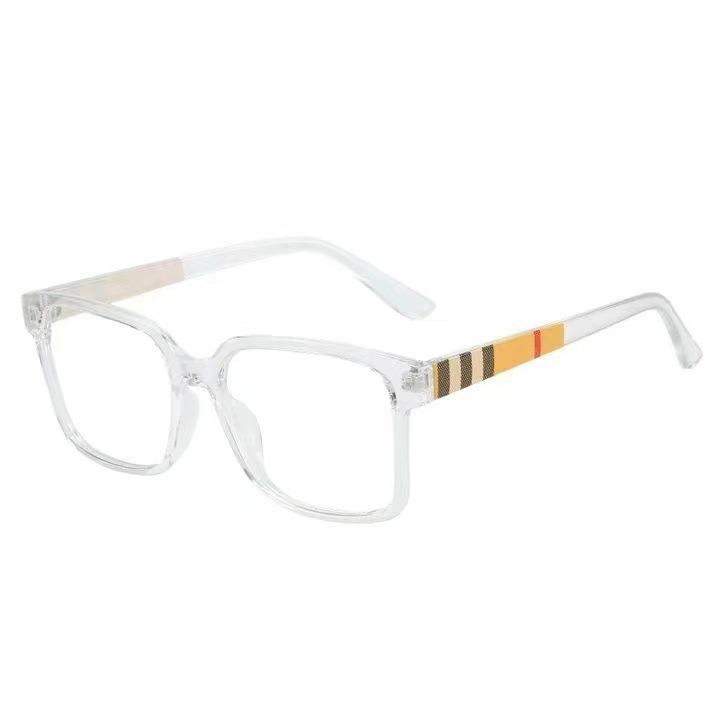 

Men And Women Square Anti Blue Glasses Computer Frame Optical Lenses New Arrival 2025 белый