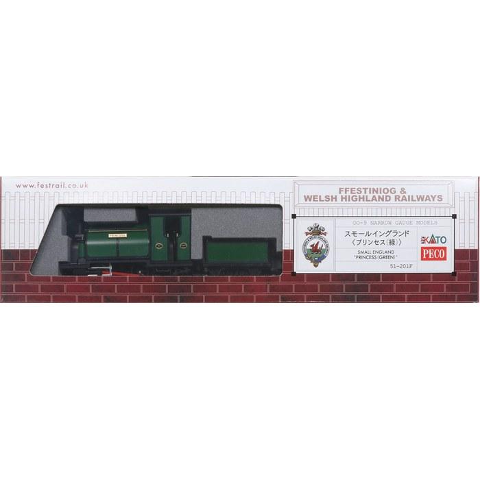 [KATO]/PECO OO-9 Small England Princess Green 51-201F Model Train Steam Locomotive Green Small