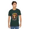 RASTA LION MUSIC LOVER AWESOME TRENDY GRAPHIC T SHIRT Unisex Jersey T-Shirt