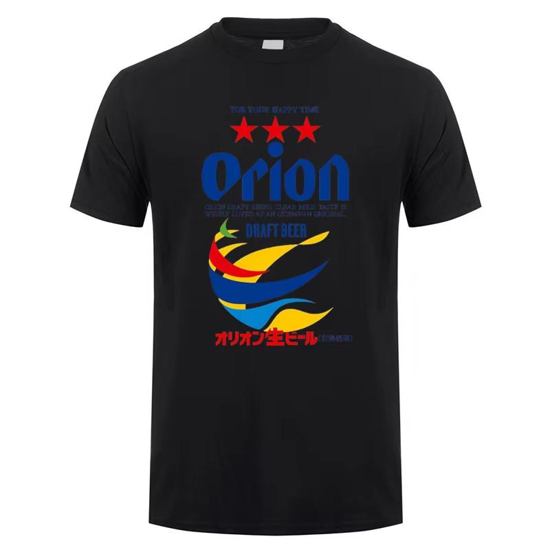 Orion Beer T Shirts Summer 2026 New Summer Relaxing Unisex Cotton Short Sleeve Cool Orion Tshirt Unisex Clothes New Design