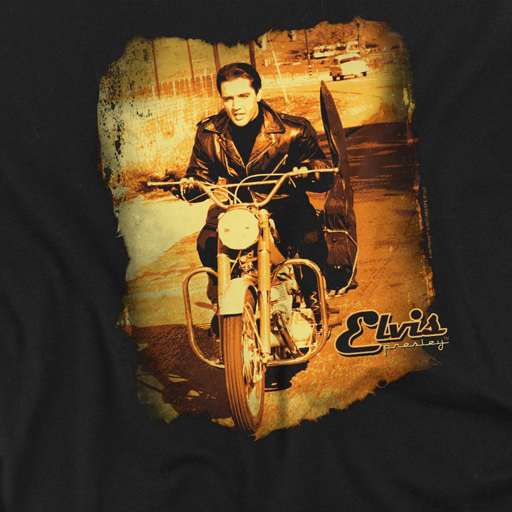Elvis Presley Unisex Adult Hit The Road T-Shirt