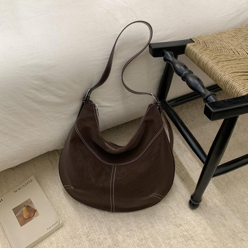 Vintage Handbag - Large Capacity, Casual and Laid-back Style Crossbody Bag, Large Capacity Tote Bag