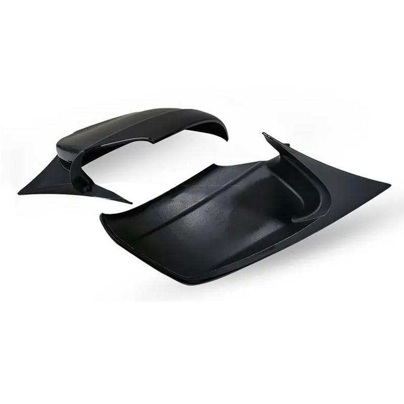 For BMW 5 Series F10 F11 F18 2010-2013 Side Mirror Cover Cap Black/Carbon Fiber Look ABS Plastic M Performance Style Replacement