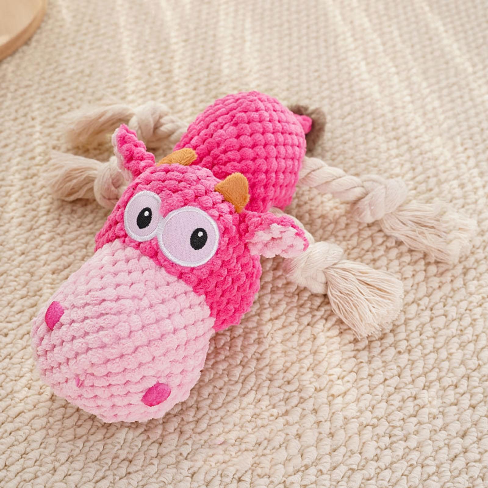 

Pet Toys Vocalization Relieves Boredom Interaction Tough To Chew Ticking Paper Cats And Dogs Toys One Size рожевий