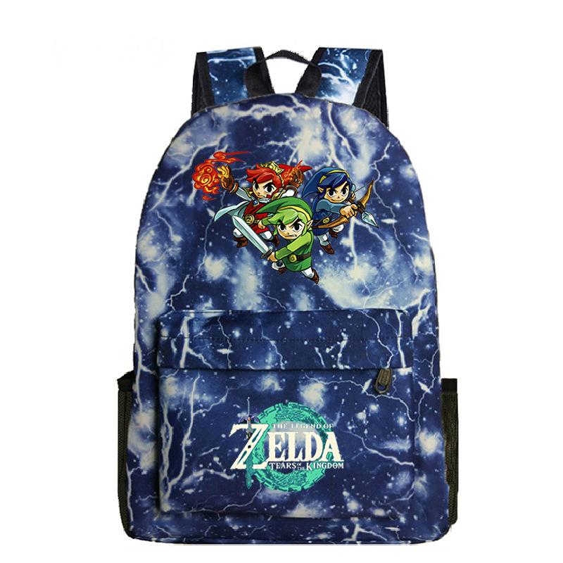 Printed Schoolbag, High-Capacity Backpack For Primary And Secondary School Students