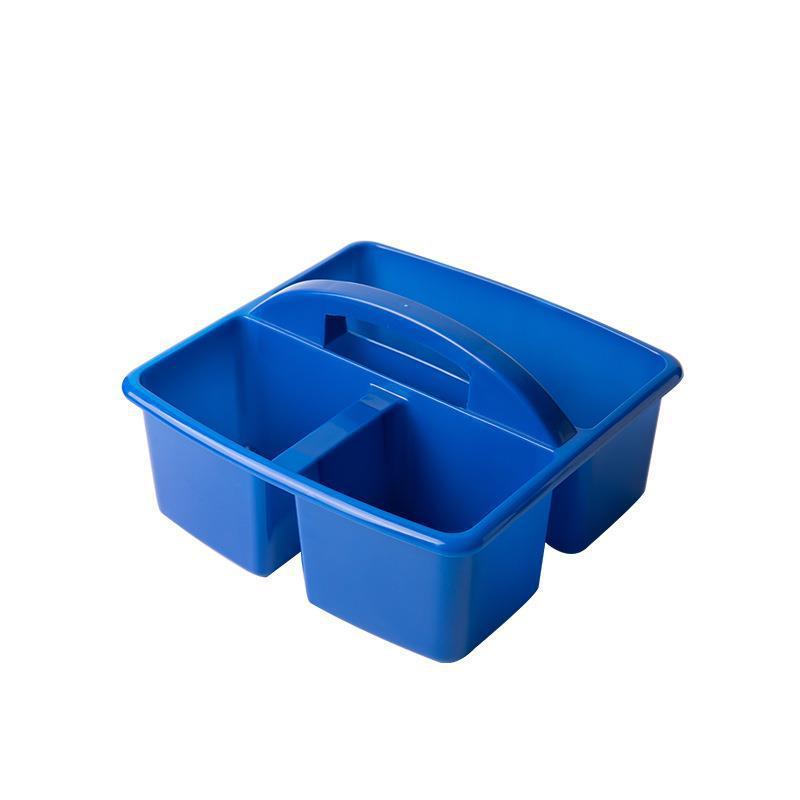 Plastic Storage Basket With Compartments For Kids School Crafts And Toy Organization