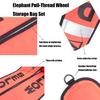 High Visible Inflatable Scubas Signal Tube with Diving Spool Reel and Clip Open Bottom Safety Inflatable Dives Float