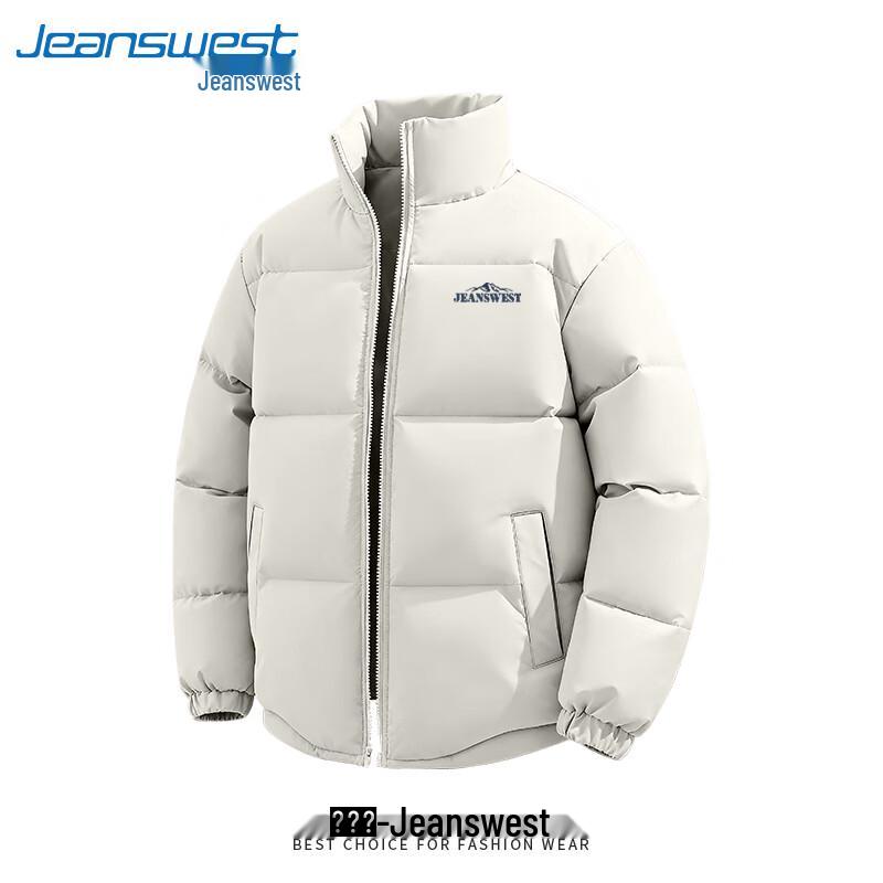 Jeanswest Men's Stand Collar Padded Jacket