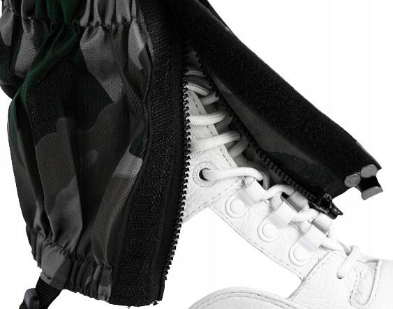 WATERPROOF GAITERS SHOE COVERS BLACK