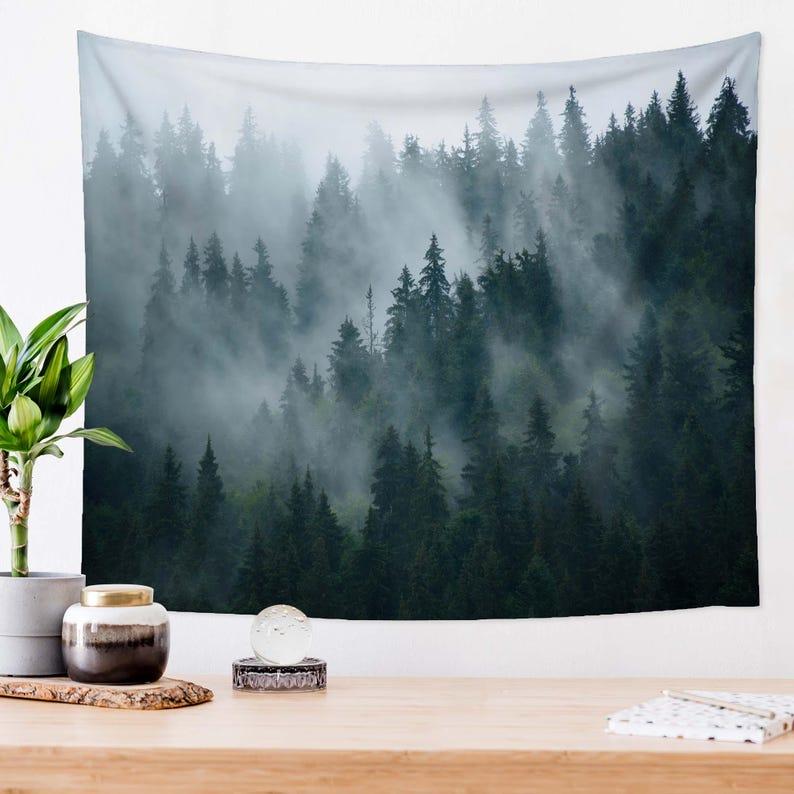 forest tapestry 75x100